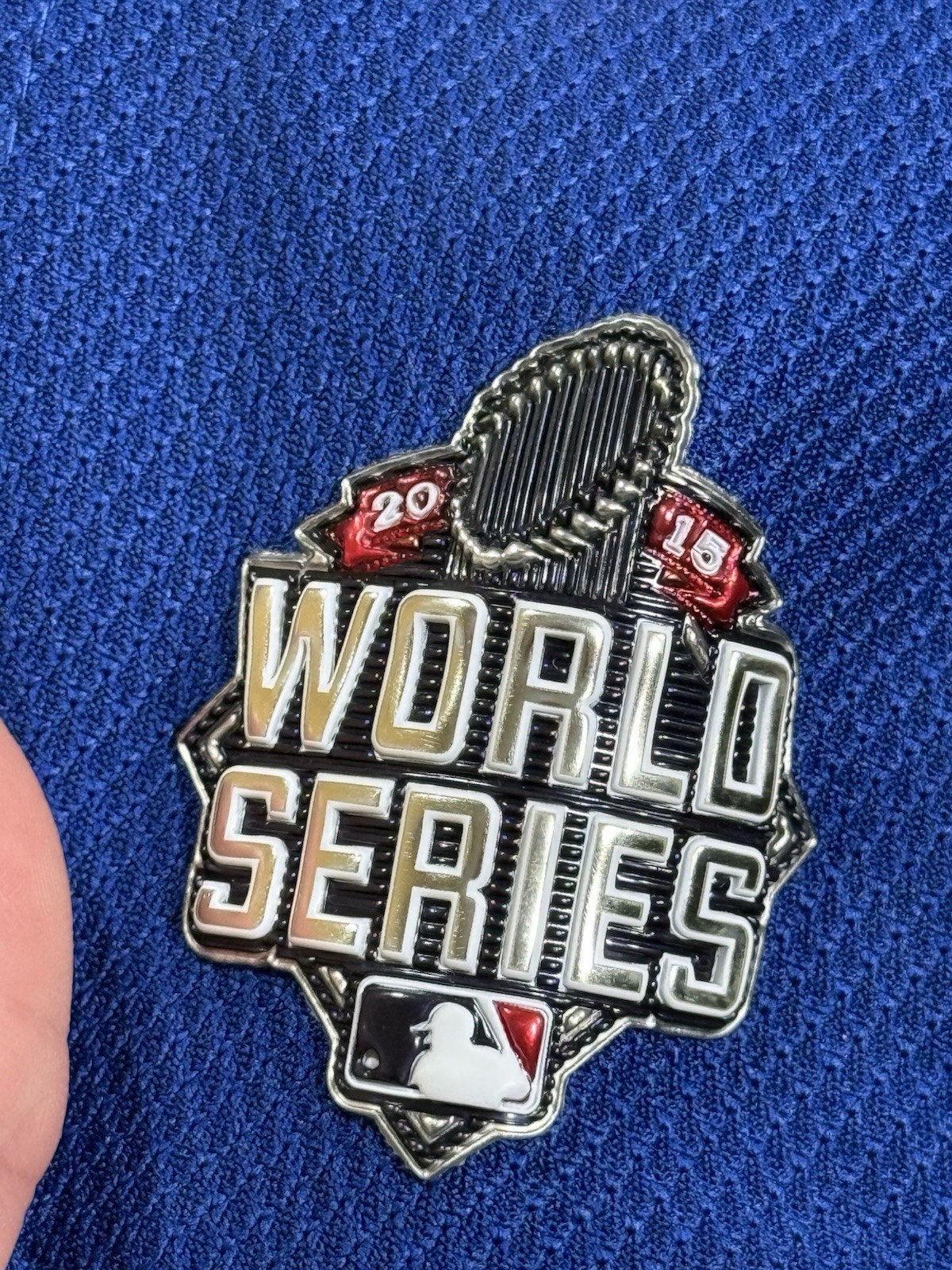New Era 59fifty New York Mets Fitted Hat Blue World Series 2015 Men’s Size 7