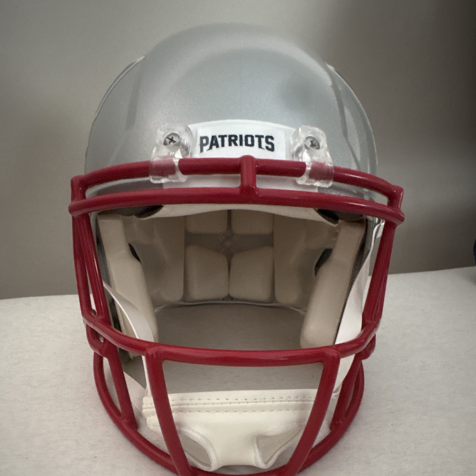 NE Patriots Signed Football Helmet BAS Authenticated Mac Jones #10 Inscription