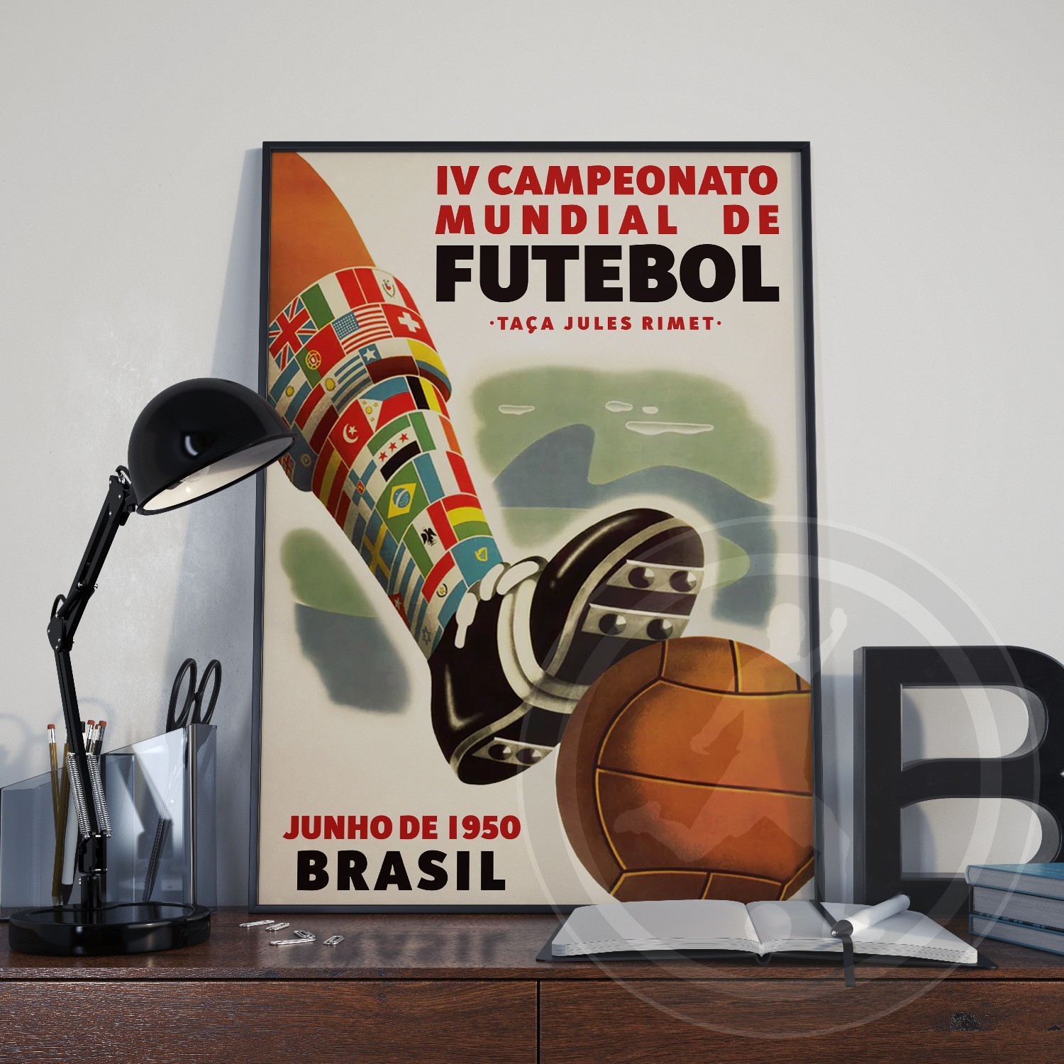 Soccer World Cup Poster | Every World Cup Print — Available in 3 Sizes
