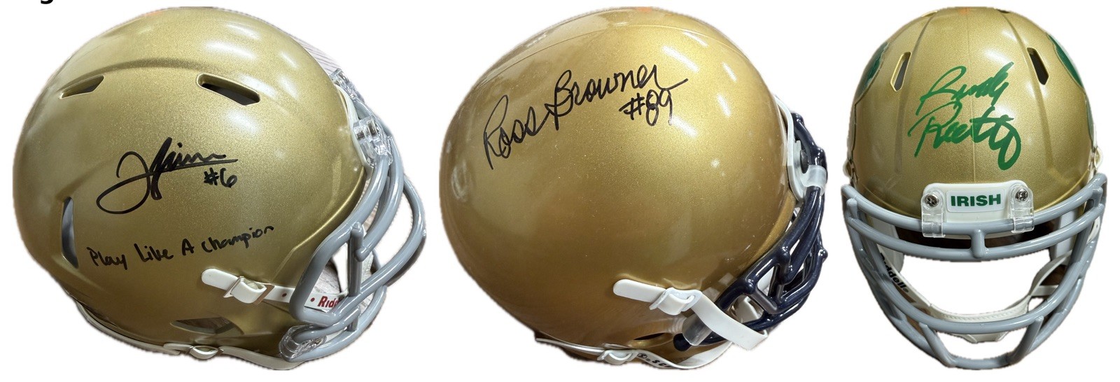 Autographed & Specialty Mini Helmet Collection (27)