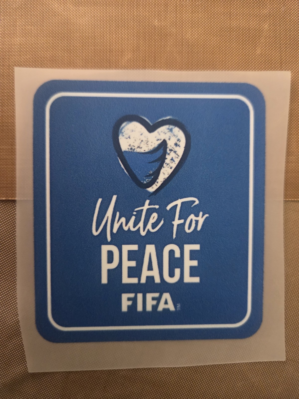 2026 FIFA World Cup Patch «Unite For Peace» FIFA WC 2026/Color Blue UFP Patch WC
