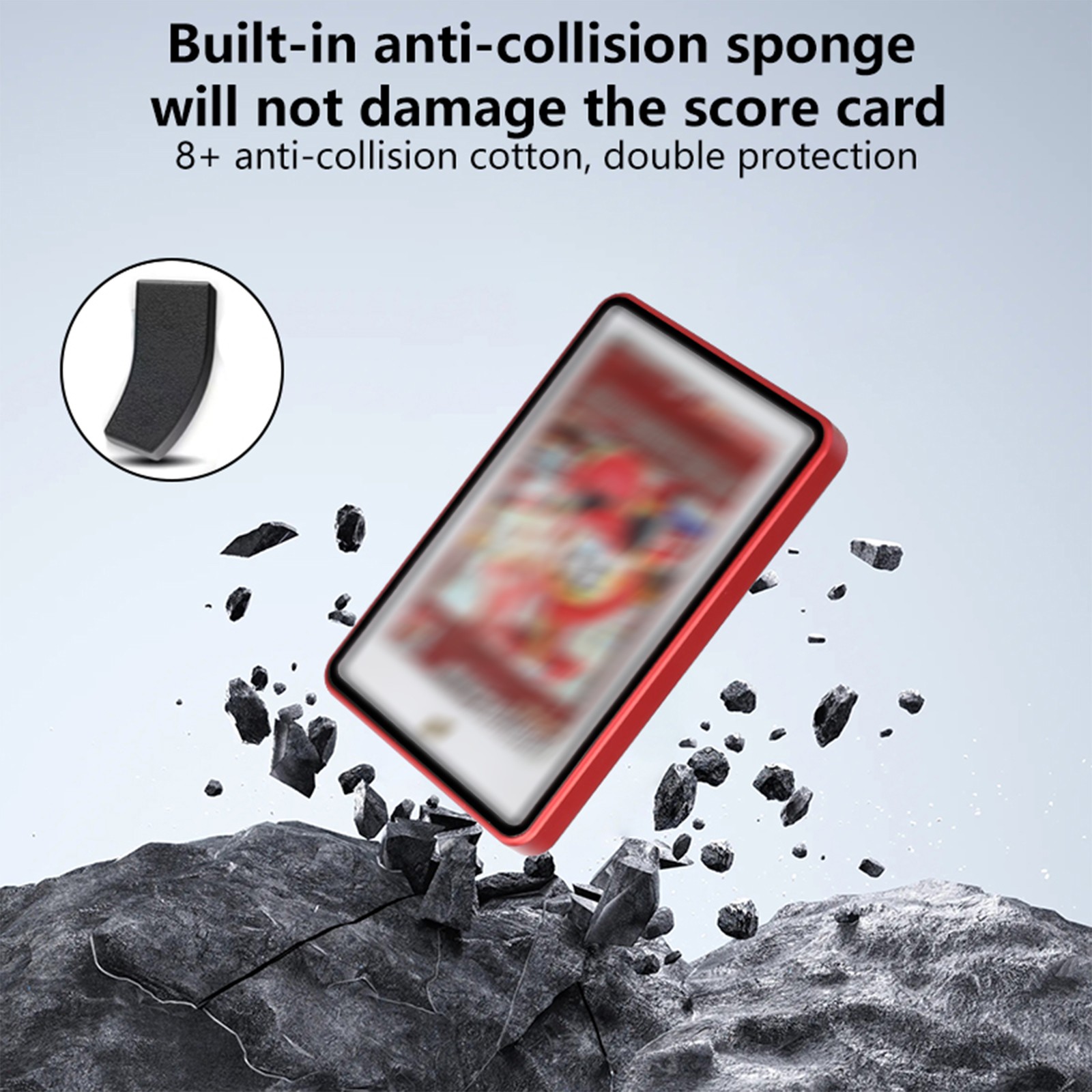 For 35/55/75/130PT Shockproof Magnetic Graded Card Guard Protector Case Cover