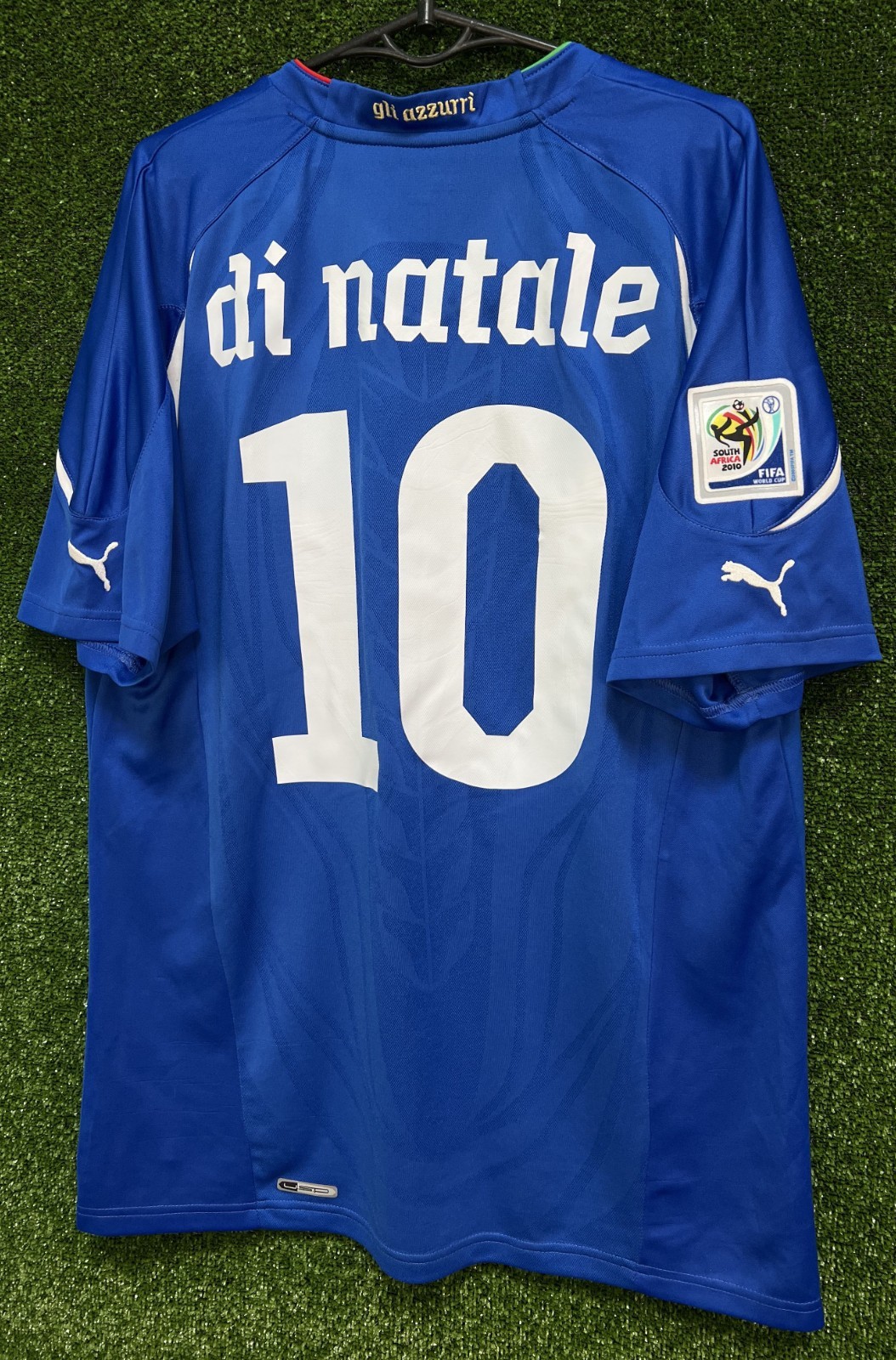 DI NATALE #10 MEN’S ITALY ITALIA 2010/2011 SOCCER FOOTBALL SHIRT JERSEY SIZE L