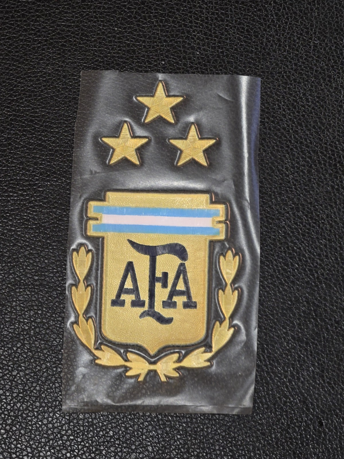 WORLD CUP WINNER ARGENTINA NATIONAL TEAM 3 STARS 🌟 🌟 🌟 CHEST PATCH BADGE #54