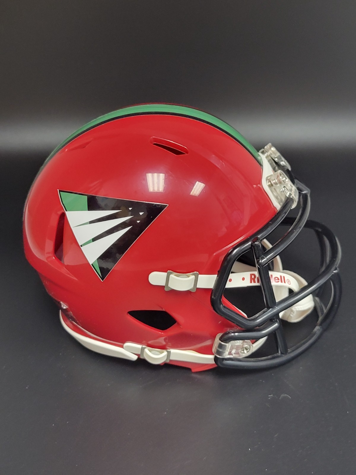 Raleigh Durham Skyhawks WLAF Riddell Speed Football Mini Helmet
