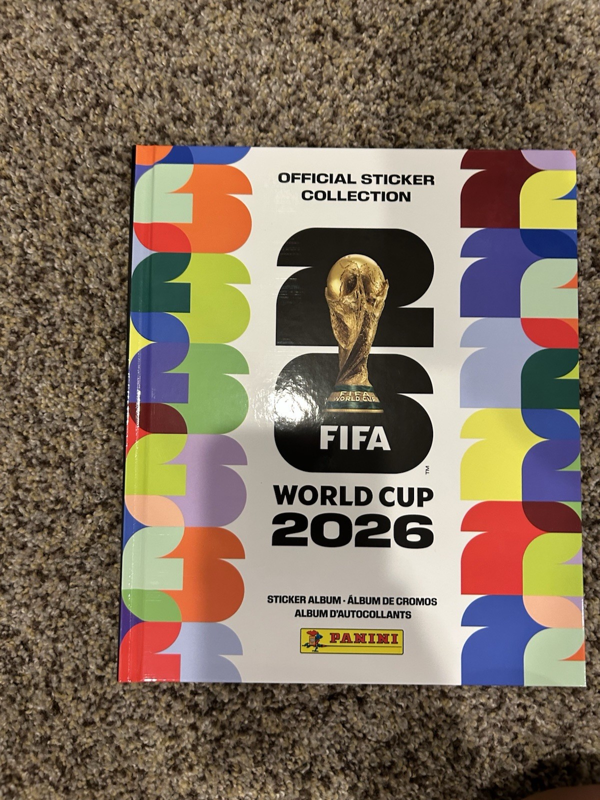 Panini FIFA World Cup Sticker Album 2026 Hardcover New Unopened