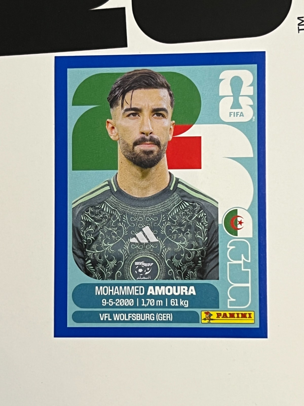 2026 Panini FIFA World Cup Blue Parallel Stickers Only — Pick Your Player 1-48