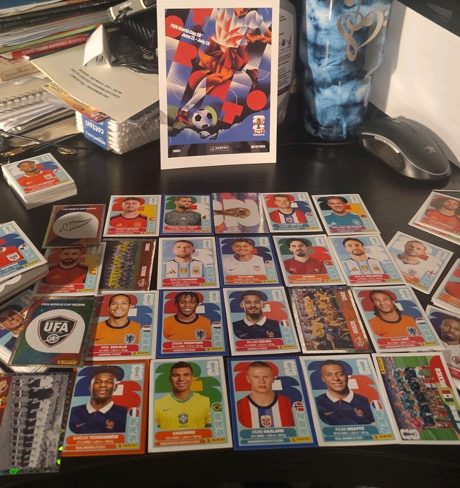 World Cup Stickers 2026 (FWC to IRN)
