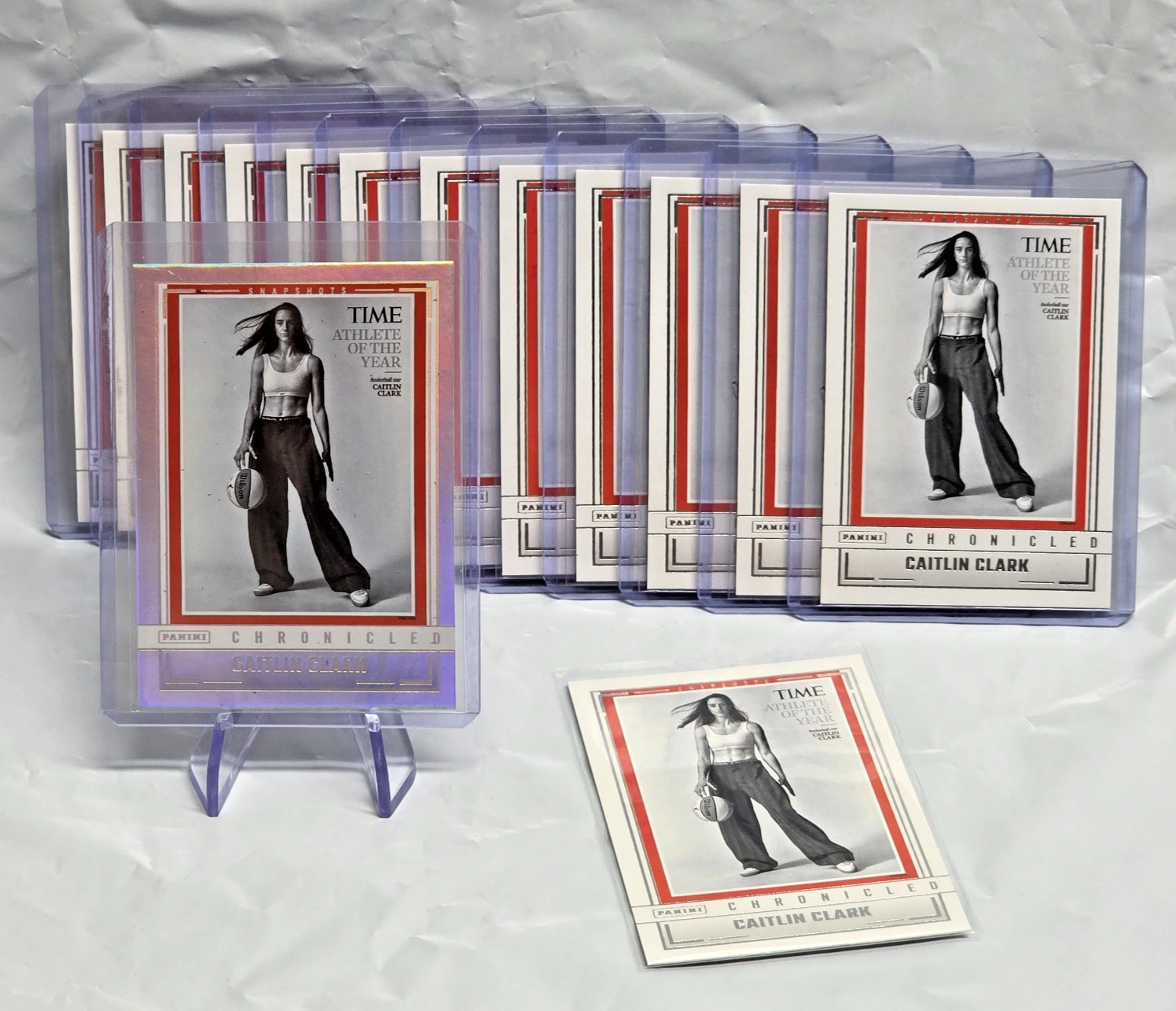 Choose a Card 1-100 Caitlin Clark Panini 2025 Chronicled Base & Holo Set Builder