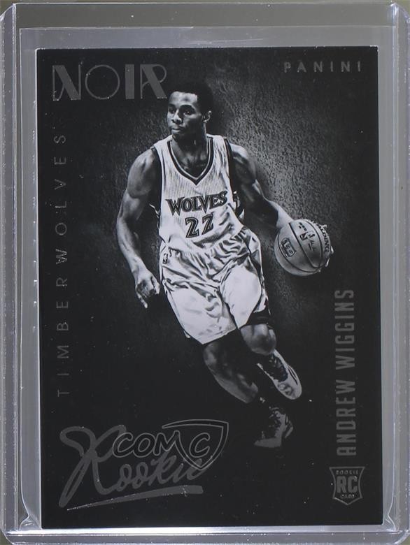 2014 Panini Noir Black and White Rookies 48/99 Andrew Wiggins #93 Rookie RC 3g8