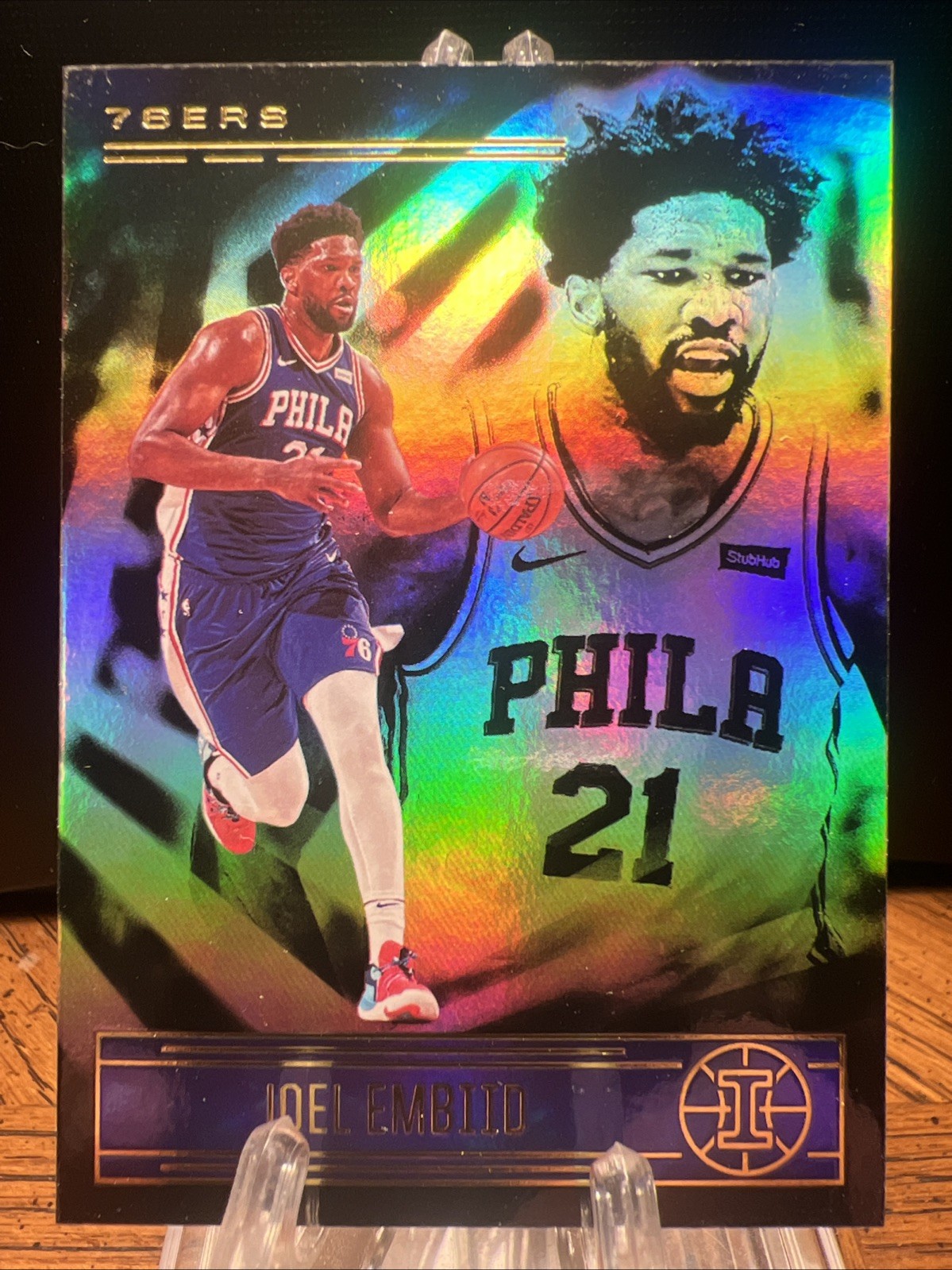 2020-21 Panini Illusions #53 Joel Embiid 76ERS