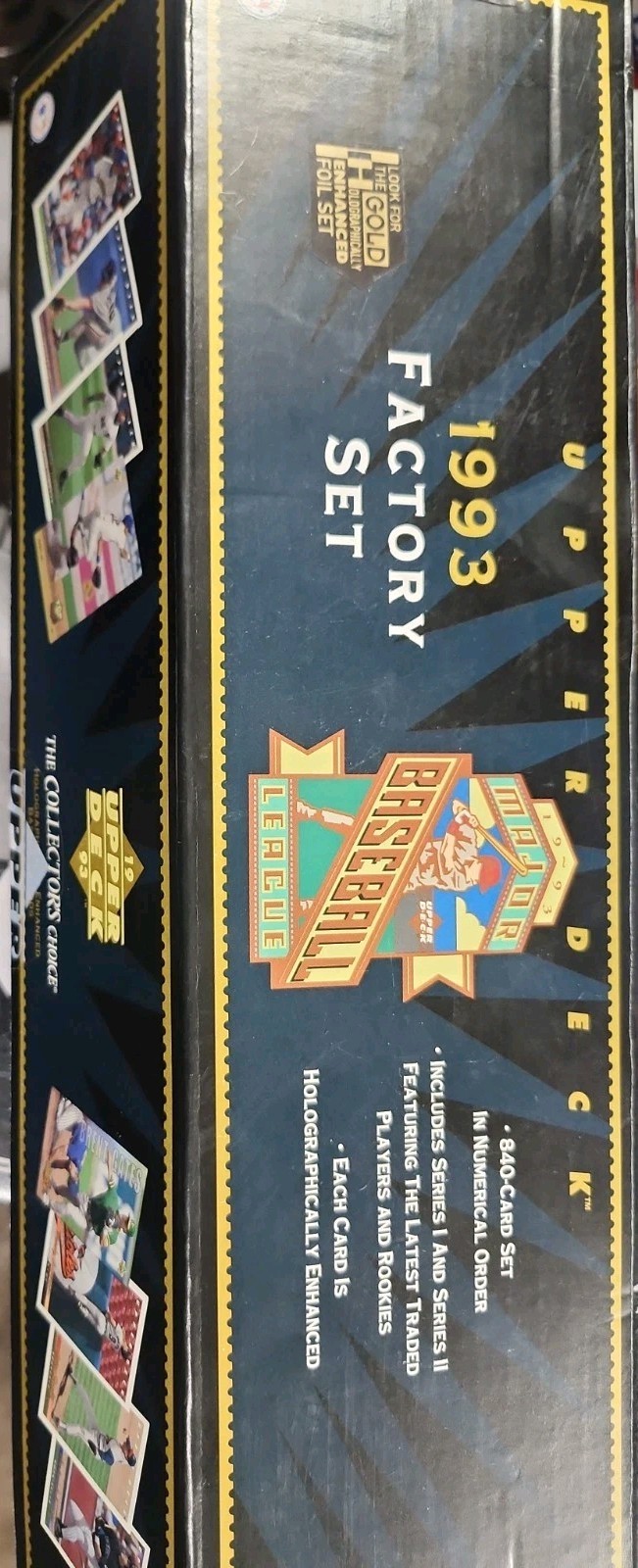 1993 Upper Deck Factory Set 800+ Baseball Open Box 👋 INCOMPLETE SET 👋 HOF RC
